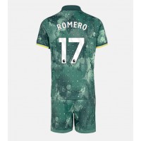 Echipament fotbal Tottenham Hotspur Cristian Romero #17 Tricou Treilea 2024-25 pentru copii maneca scurta (+ Pantaloni scurti)